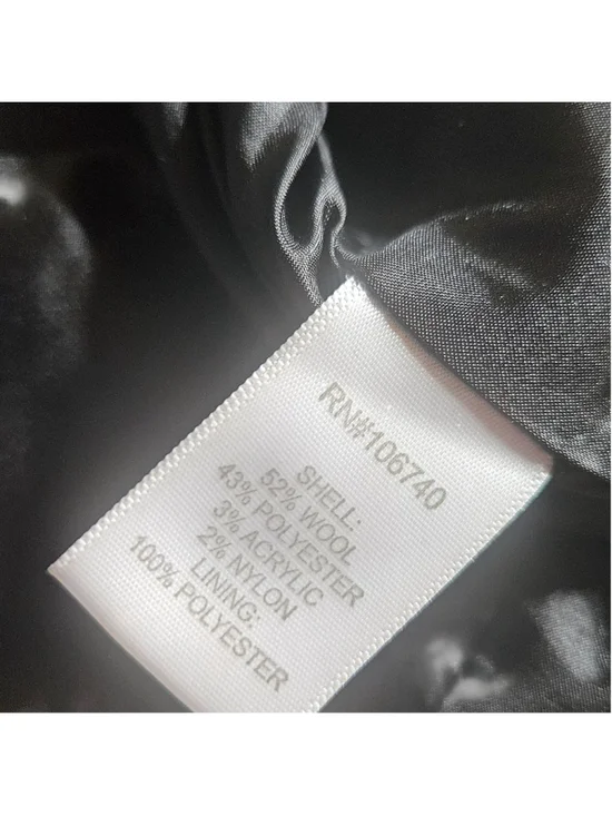 Chadwicks 8 Tall Black Gray Pink Plaid Wool A Line Skirt - Picture 8 of 9